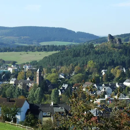 In Eifel Near Forest And Mountains